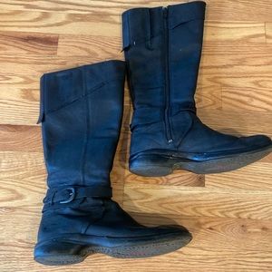 Merrell Captiva waterproof side zip black boots size 9